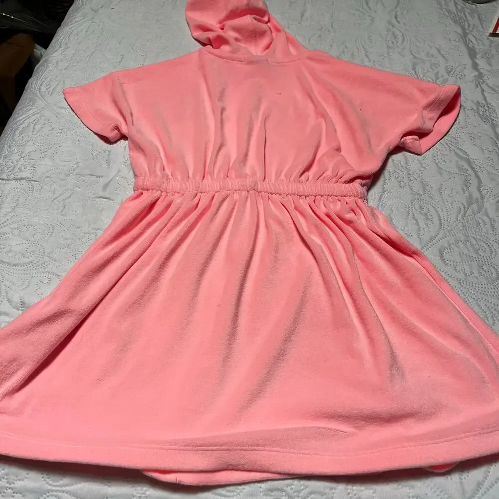 Hurley Rash Guard Swim Suit and Terry Coverup Dress Size 8